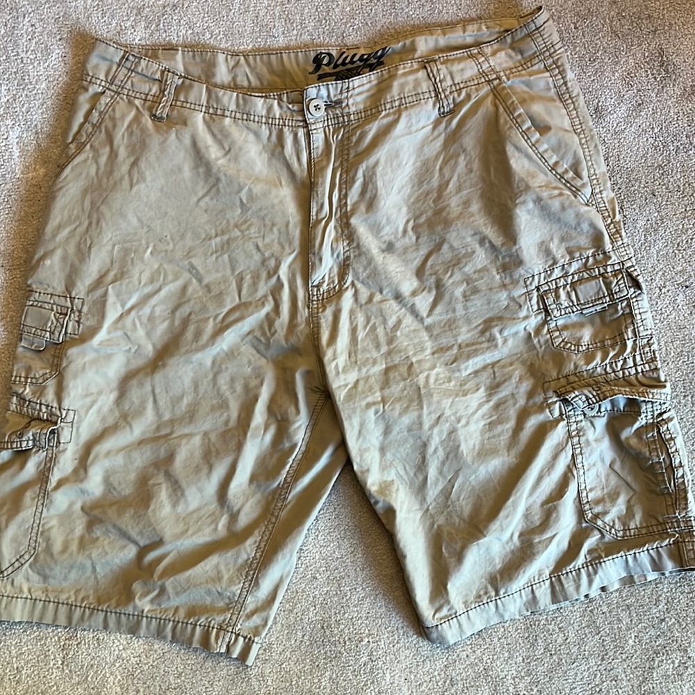 Plugg cargo shorts W36 L